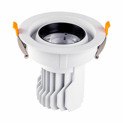 kualitas  3W 5W 60mm Ceiling Indoor LED Spotlights 0V To 10V DALI Dimming pabrik