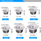 Lampu Sorot LED Mini BRIDGELUX, Downlight Plafon LED 60W 4000K
