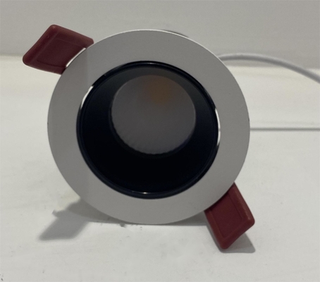 Lampu Sorot Langit-langit Interior Semikonduktor LED Kaca Shell Energi Hijau