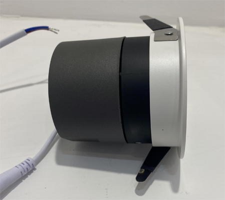 Lampu Sorot Langit-langit Interior Semikonduktor LED 4000K 15W Dengan Kaca Shell